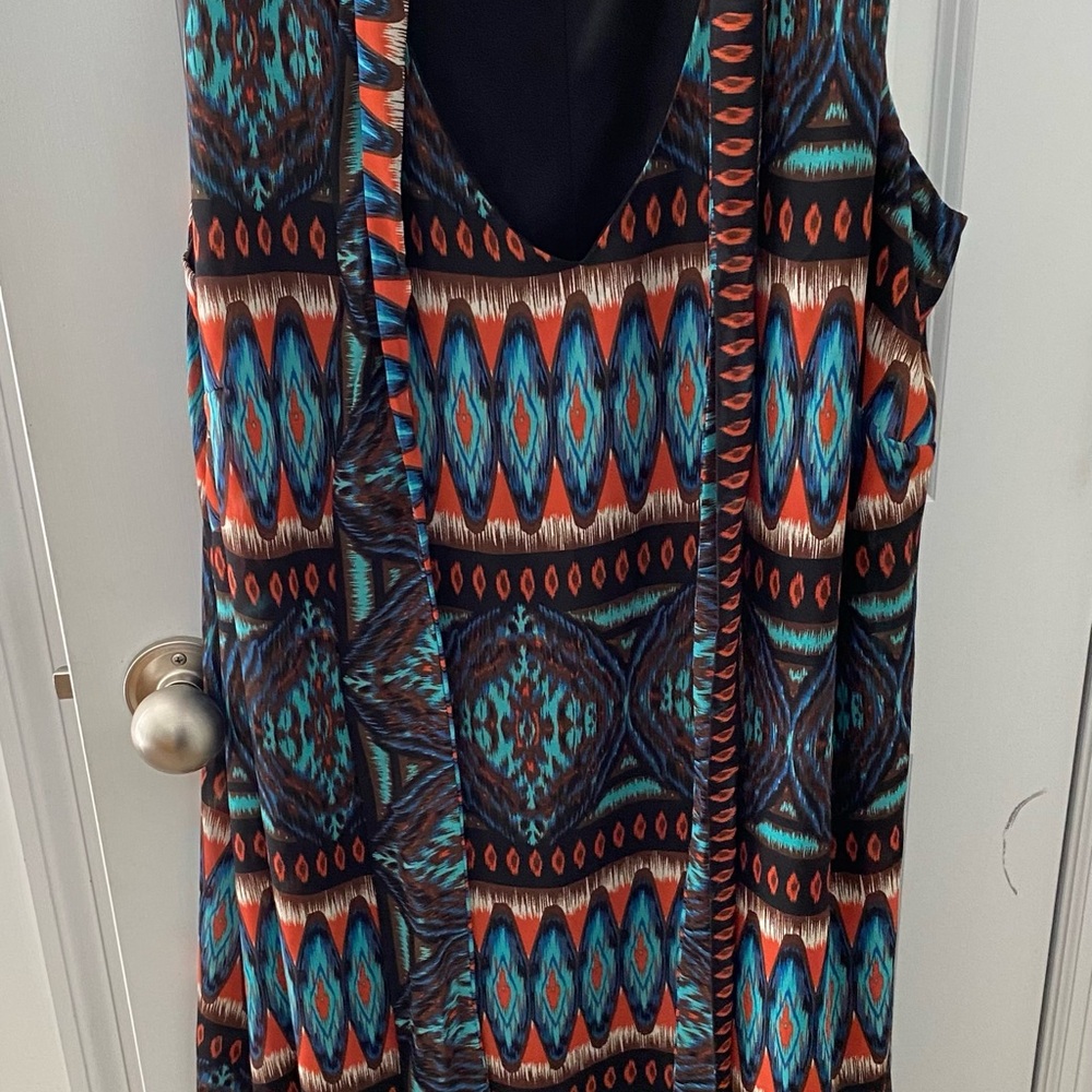 Signature by Robbie Bee Vibrant Sleeveless Dress